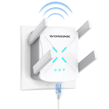 Load image into Gallery viewer, COMFAST AX1800 WiFi6 Repeater WiFi5 Network Router Extender 5G+2.4GHz Repeater Signal Booster WLAN Amplifier