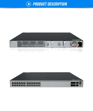 Load image into Gallery viewer, Huawei CloudEngine S5735-S24PN4XE-V2 24*10/100/1000/2.5GBASE-T port(PoE+, 4*10GE SFP+ ports, 2*12GE stack ports, without power module