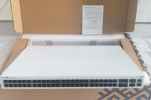Load image into Gallery viewer, Mikrotik Cloud Router Switch CRS354-48P-4S+2Q+RM POE OUT with 48x1G RJ45 ports, 4x10G SFP+ ports, 2x40G QSFP+ ports, fast connections