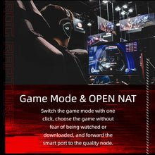 Load image into Gallery viewer, ROG GT-AX11000 Pro Gaming WiFi Router 10G+2.5G WAN/LAN custom network port 16nm Broadcom flagship male core dot matrix RGB