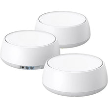 Load image into Gallery viewer, Deco BE25 Dual-Band BE5000 WiFi 7 Mesh Wi-Fi System | 4-Stream 5 Gbps, 240 Mhz Covers Up To 6,600 Sq.Ft 2X 2.5G Ports Wired