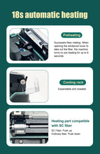 Load image into Gallery viewer, Signalfire AI-6A+/6C/6C+SM&MM Automatic FTTH Fiber Optic Splicing Machine Optical Fiber Fusion Splicer with OPM and VFL