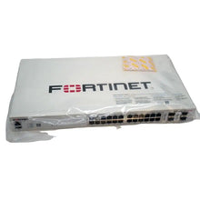 Load image into Gallery viewer, FortiSwitch 124F-FPOE L2 FortiGate PoE+ with 24x 1G RJ45 PoE+, 4x 10G/1G SFP+/SFP, 1x RJ45, Max 370W PoE, smart fan/temp FS-124F-POE