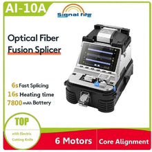 Load image into Gallery viewer, Signalfire AI-20A AI-30A AI-9 AI-8C AI-6 AI-5 Fusion Splicer Machine automatic Fiber Cleaver 6 Motors VFL Power Meter Complete Tool Kits
