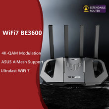 Load image into Gallery viewer, TUF Gaming WiFi7 BE3600 Gaming Router Home Wireless Gigabit Router Ai Router Home WiFi Random Group Routing AiMesh Router
