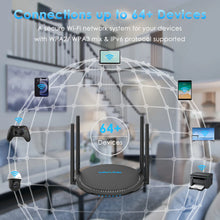 Load image into Gallery viewer, Wavlink AX1800 WiFi 6 Mesh Router 2.4G&5G Dual Band Gigabit Wireless Internet Router Up to 1500 Square Feet Coverage 64+ Devices