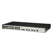 Load image into Gallery viewer, Huawei S2720-28TP-EI-AC 24Port Gigabit L2 Network Switch 24*10/100Base-TX Ethernet, 4*Gigabit SFP, 2*multiplexed 10/100/1000Base-T