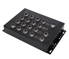 Load image into Gallery viewer, InMax Manufacturer EN50155 railway network switch 16 port full Gigabit managed M12 Railway Ethernet Switch 58G switching capacity