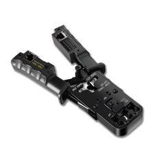 Load image into Gallery viewer, ONTi Professional Wire Stripper CAT6 Crystal Head Crimping Tool with RJ45 Cables Meter Tester for 4P/6P/8P Network Cable Cutters