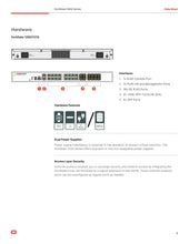 Load image into Gallery viewer, FortiGate-120G 5 Year plus FortiCare Premium + FortiGuard Unified Threat Protection FG-120G 18*GE RJ45 ports, 8*GE SFP, 4*10GE SFP+