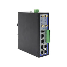 Load image into Gallery viewer, UOTEK G9809 Industrial 4G/3G/2G Port Gateway for Plc Hmi, Support Modbus/S7/IEC101/IEC103/DLT645, DC12V/1.5A, 1A@12VDC G9809