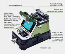 Load image into Gallery viewer, Signalfire AI-30 AI-20 AI-9 AI-6C AI-7C AI-6A AI-5 6 Motors Fiber Splicing Machine Fusion Splicer Complete Tool Kit 7800mAH lithium battery