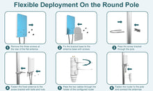 Load image into Gallery viewer, Wavlink High Power 300Mbps Outdoor WiFi Long Range Extender 2.4G Wifi AP/Repeater/Router CPE Kit PoE WiFi Singal Booster 1.5KM