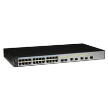 Load image into Gallery viewer, Huawei S2720-28TP-EI-AC 24Port Gigabit L2 Network Switch 24*10/100Base-TX Ethernet, 4*Gigabit SFP, 2*multiplexed 10/100/1000Base-T