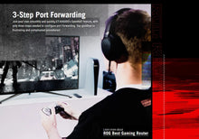 Load image into Gallery viewer, Asus GT-AX6000 ROG Rapture Gaming Wi-Fi Router AiMesh Router, Wi-Fi 6 802.11ax 6000 Mbps, WAN/LAN Dual 2.5G Network Ports