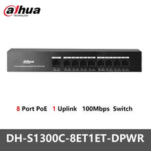 Load image into Gallery viewer, Dahua POE Switch 4/8/16/24 Ports 1/2 Uplink RJ45 Ethernet 100/1000Mbps Switch For IP Camera DH-S3000C-4GT2GT-DPWR