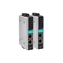 Load image into Gallery viewer, Moxa MGate MB3170 Fiber Gigabit POE Modbus Industrial Switch, 8Port Unmanaged 6*10/100BaseT(X) Ethernet, 2*100BaseFX Multi-mode Fiber