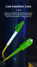 Load image into Gallery viewer, ONTi 0.5-100m SC/APC-LC/APC Fiber Optic Patch Cord 2.0mm SingleMode OS2 Optical Cable SM Simplex Fiber Optic Jumper FTTH