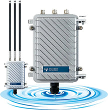 Load image into Gallery viewer, KuWFi 750Mbps Wifi Repeater Outdoor WiFi Router Access Point Dual-Band 2.4G/5.8G Base Station AP Support Gateway/AP/WISP