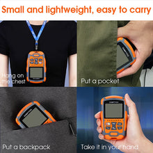 Load image into Gallery viewer, COMPTYCO AUA-M50 Mini OPM 4 in 1 Multifunction Optical Power Meter Visual Fault Locator Network Cable Test optical fiber tester