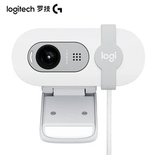 Load image into Gallery viewer, Original Logitech Brio 90 HD 1080p webcam with automatic light balancing, integrated privacy shutter, and built-in microphone