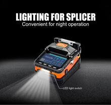Load image into Gallery viewer, Signalfire AI-9 AI-5 Pro AI-6C+ AI-6A+ Ai20 Ai30 Multi-language Fiber Optic Fusion Splicer Machine SM,MM,DS,NZDS