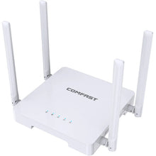 Load image into Gallery viewer, Comfast 300Mbps 2.4G Home Use WiFi Router with 4*5dBi High Gain Antennas Wider Coverage Router for Apartments Dormitory