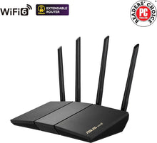 Load image into Gallery viewer, Asus Wifi 6 Router Rt-Ax57 Dual Band Wifi Router Game And Streaming Compatible With Aimesh Including Lifelong Internet Security