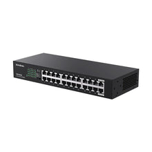 Load image into Gallery viewer, Tenda TEG1024D Full Gigabit 24-port RJ45 Network Switch 1000M Monitoring Security Switching Splitter Ethernet Hub Office Lan
