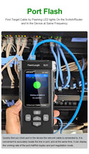 Load image into Gallery viewer, NOYAFA NF-8506 Network Cable Tester Support PING test/IP scan/network port speed Multifunction Cable Tracker finding tool