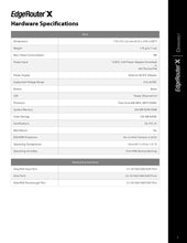 Load image into Gallery viewer, Ubiquiti ER-X Router EdgeRouter X Advanced Gigabit Ethernet Routers 256MB Storage 5 Gigabit RJ45 ports