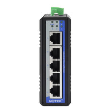 Load image into Gallery viewer, UOTEK 1000M 5 Ports RJ45 Network Gigabit Unmanaged Industrial Ethernet Switch DIN-Rail IP40 Full Half Duplex UT-6405GC