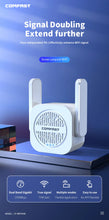 Load image into Gallery viewer, CF-WR765AC 2.4G&5G WiFi Repeater 1200Mbps Wireless Extender 4* Power Amplifier Gigabit WiFi Range Booster Port 2*5dBi Antennas