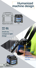 Load image into Gallery viewer, OrienTek-T45 Fusion Splicer, T49 Fiber Splicing Machine, T44 Optical Welding Machine, All-in-one fixer, Intelligent heat shrink, high accuracy