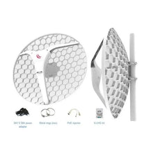 Load image into Gallery viewer, MikroTik LHG XL 5 AC RBLHGG-5acD-XL Long Range CPE/Point-to-Point Dual Chain 5GHz Integrated 27dBi Grid Antenna Wireless Bridge