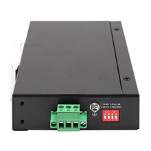 Load image into Gallery viewer, UOTEK 10/100/1000M 5-Port Unmanaged Industrial POE Ethernet Switch IEEE 802.3af/at Standard 48VDC Voltage Input UT-6405GCA-POE