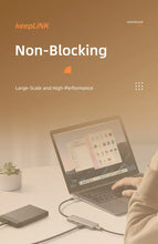 Load image into Gallery viewer, KeepLiNK 9-Port Multi-Gigabit Managed Ethernet Switch with 8-2.5Gb Ports and 1-10Gb SFP+ Uplink Fanless KP-9000-9XHML-X