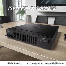 Load image into Gallery viewer, Cisco ISR4451/K9 Integrated Services Router with 4 onboard GE, 3 NIM slots, 1 ISC slot, 2 SM slots, 8 GB Flash Memory, 2 GB DRAM