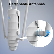 Load image into Gallery viewer, Wavlink 4G LTE AC1200 High Power Outdoor Wi-Fi Router With SIM Card Slot 5G 2.4G1000Mbps Ethernet WAN/LAN Port Long Range Router