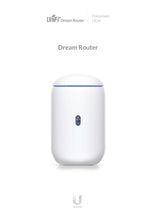 Load image into Gallery viewer, UBIQUITI UDR Dream Router Security Gateway, UniFi OS Console With An Integrated WiFi 6 Router And Multiple PoE & Storage Ports