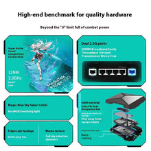 Load image into Gallery viewer, ASUS TX-6000 Wi-Fi Gaming Router with Dedicated Gaming Ports 2.5G Dual LAN Ports, 3-Step Port Forwarding, AiMesh Networking