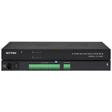 Load image into Gallery viewer, UOTEK Industrial RS-232 RS-485 to RS485 Hub 8 Port with Optoelectronic Isolation Half Duplex Lightning Surge Protection UT-1208U