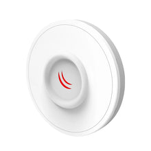 Load image into Gallery viewer, MikroTik RBDisc-5nD Wireless Bridge Access Point Dual chain 21dBi 5GHz CPE Point-to-Point Integrated Antenna, 600Mhz CPU, 64MB RAM