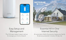 Load image into Gallery viewer, Orbi 770 Series Tri-Band WiFi 7 Mesh Network System (RBE772) - Router + 1 Satellite Extender, Security Features