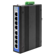Load image into Gallery viewer, UOTEK 8 Port Unmanaged Gigabit POE Ethernet Switch Support 802.3af/at Din-rail Ethernet Switch UT-6408GC-POE VLAN Mode UT-6408GC-POE