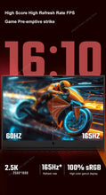 Load image into Gallery viewer, Acer Nitro Gaming Laptop 16in 2.5K 165Hz IPS Screen i7-14650HX 32GB 1TB RTX4060 Gaming Netbook Laptop Computer