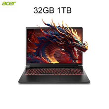 Load image into Gallery viewer, Acer Nitro Dragon Gaming Laptop 16 Inch 2.5K 165Hz IPS Screen Netbook Ryzen R7-7435H 32GB 1TB RTX4060 Gaming PC