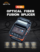 Load image into Gallery viewer, Signal Fire Ai9 Ai8C Ai5 Ai6A Ai10A Ai20 Ai30 Signal Fire Multi-language Optical Fiber Fusion Splicing Machine