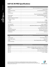 Load image into Gallery viewer, Ubiquiti UAP-AC-M-Pro Unifi Wireless Access Point WI-FI 2x10/100/1000Mbps 1300Mbps 2.4GHz & 5 GHz 22dBm 9W 802.11ac