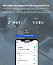 Load image into Gallery viewer, TP-Link TL-XAP1800GI-PoE AX1800 Dual Band Gigabit WiFi6 Wireless Panel Access Point AC Management 2.4GHz @ 574Mbps and 5GHz @ 1201Mbps